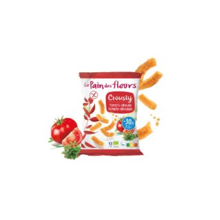 Le Pain Des Fleurs Ganchitos Crousty Tomate Eco 75 Gramos