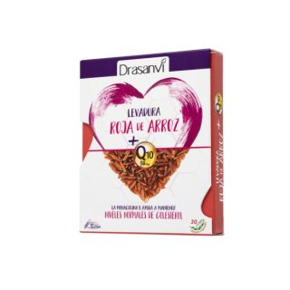 Drasanvi Levadura Roja de Arroz+Q10 30 Cápsulas