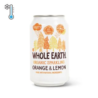 Whole Earth Refresco de Naranja y Limon Sin Azúcar 330ml