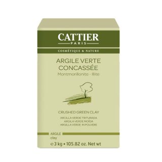 Cattier París Arcilla Verde Triturada 3 Kg