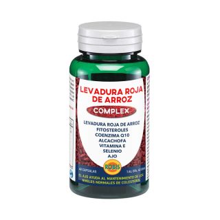Robis Levadura Roja De Arroz Complex 40 Cápsulas