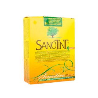 Sanotint Sensitive 81 – Tinte Para Cabello Rubio Medio Natural