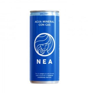 Nea Agua Mineral Natural Con Gas 33 cl