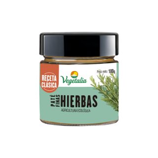 Vegetalia Pate Finas Hierbas Eco 180 Gramos