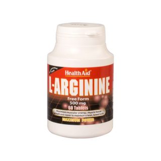 Health Aid Arginina 500mg 60 Comprimidos