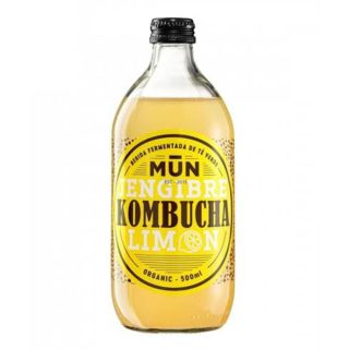 Mun Kombucha Con Jengibre Y Limón 500 ml