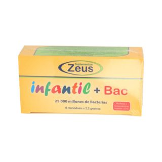 Zeus Infantil+Bac Sistema inmunitario 8 Tapones
