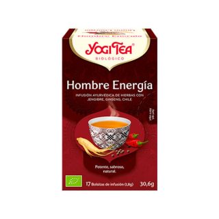 Yogi Tea Hombre Energia Infusion 17 Bolsitas