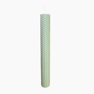 Nbn Vela Verde Claro Forma De Panal 20 Cm De Altura