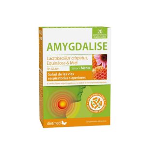 Dietmed Amygdalise Masticable 20 Comprimidos
