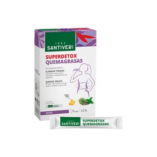 Santiveri SuperDetox Quema asas 7 Sticks