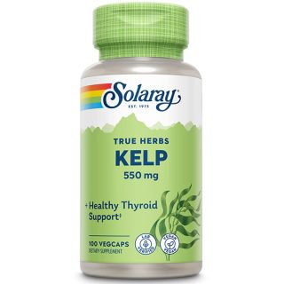 Solaray Kelp Supplement 550Mg, 100 Cápsulas