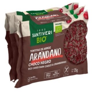 Santiveri Tortitas Arroz con Arandanos 105 Gramos