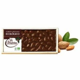 La Campesina Turron chocolate y almendras Eco Sin Gluten 200 Gramos