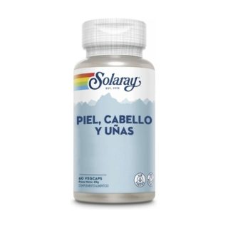 Solaray Piel, Cabello Y Uñas 60 Cápsulas
