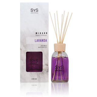 Ambientador Mikado Lavanda 220ml Mármol SYS Aromas