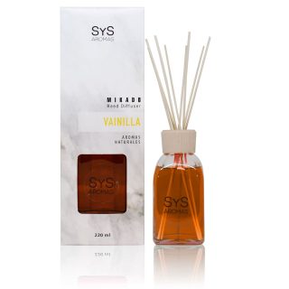 Ambientador Mikado Vainilla 220ml Mármol SYS Aromas