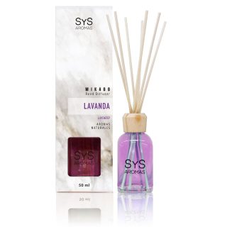 Ambientador Mikado Lavanda 50ml Mármol SYS Aromas