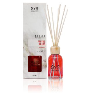 Ambientador Mikado Frutos Rojos 50ml Mármol SYS Aromas