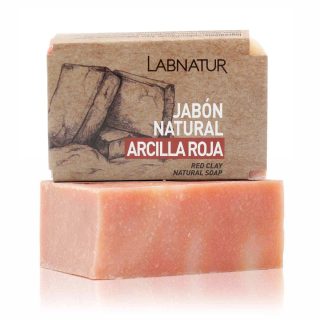 Jabón Natural Arcilla Roja 100g Labnatur