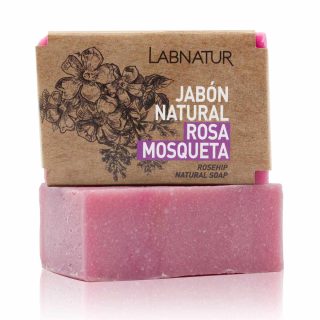 Jabón Natural Rosa Mosqueta 100g Labnatur