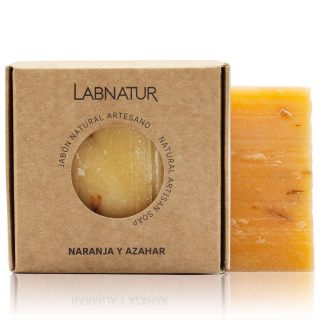 Jabón Natural Premium Naranja y Azahar 100g Labnatur