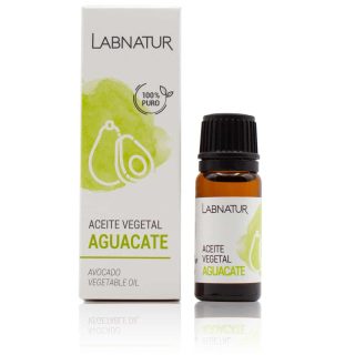 Aceite Vegetal Aguacate 100% Puro 10ml Labnatur
