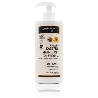Champú Tonificante Castaño de Indias y Caléndula 450ml Labnatur Bio