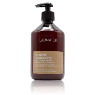 Champú Hidratante Coco y Avena con Keratina 500ml Labnatur