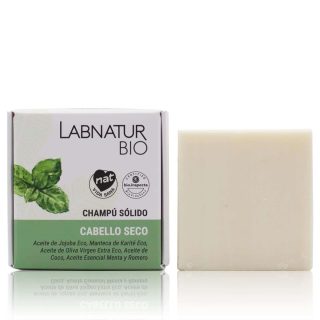 Champú Sólido Cabello Seco 75g Labnatur Bio
