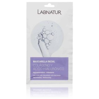 Mascarilla Facial Colágeno y Ácido Hialurónico 15ml Labnatur