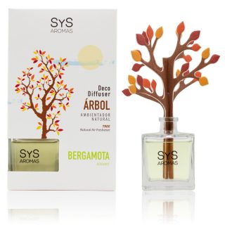 Ambientador Difusor Árbol Bergamota 90ml SYS Aromas