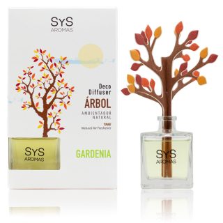Ambientador Difusor Árbol Gardenia 90ml SYS Aromas