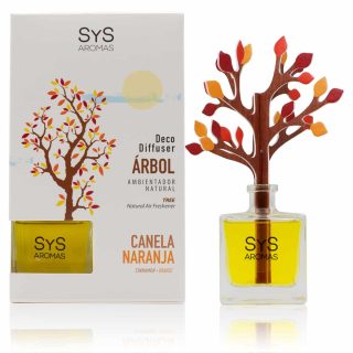 Ambientador Difusor Árbol Canela-Naranja 90ml SYS Aromas