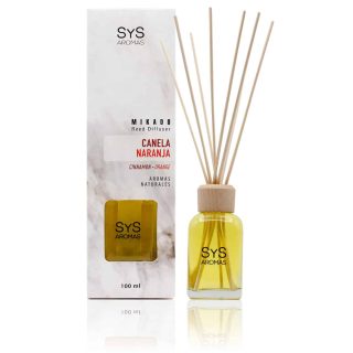 Ambientador Mikado Canela-Naranja 100ml Mármol SYS Aromas