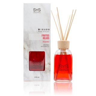 Ambientador Mikado Frutos Rojos 220ml Mármol SYS Aromas