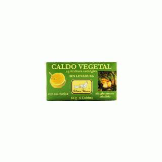 Paloma Blanca Caldo Vegetal Sin Levadura 6 Unidades