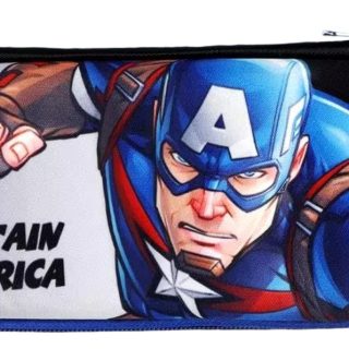 Cartuchera Escolar Rigida Infantil 3d Superhéroes