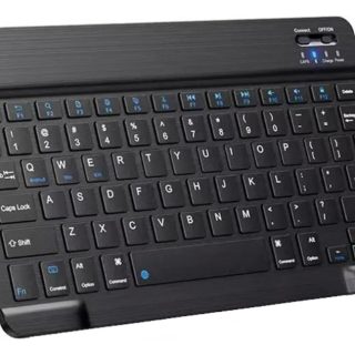 Teclado Ultra Delgado Bluetooth Recargable Window Ios Andoid