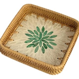 Bandeja Decorativa En Rattan Varios Diseños – Chica
