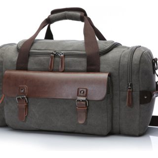 Bolso Para Viaje Multifuncional De Lona Gran Capacidad