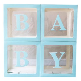 Caja Decoracion Fiestas Ideal Led O Globos Baby – Iluminaras