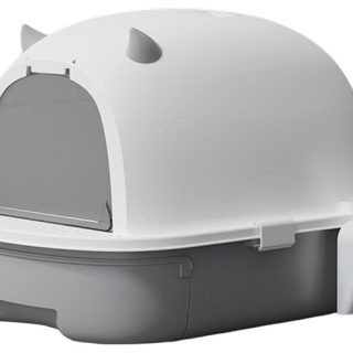 Baño Sanitario Arenero Gatos Cajón Y Techo Removible + Pala