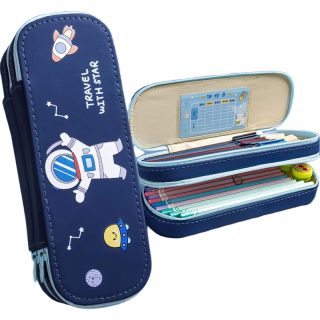 Cartuchera De Dos Pisos Gran Capacidad