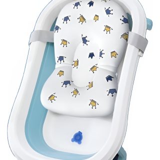 Colchon Para Bañito Plegable Soporte Para Bebe Baño