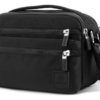 Bandolera Morral Unisex Urbano 6 Bolsillos Correa Ajustable