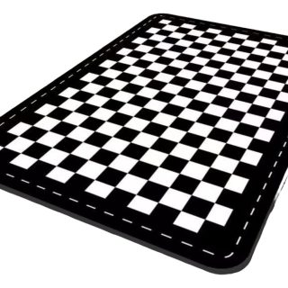 Alfombra De Baño Rectangular Absorbente Ducha Antideslizante