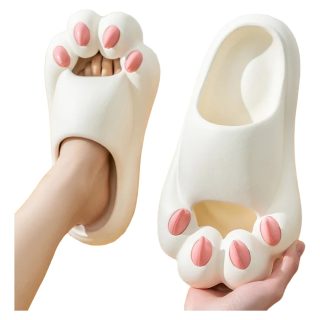 Pantufla Gomón Antideslizante Unisex Diseño Pata Monstruo