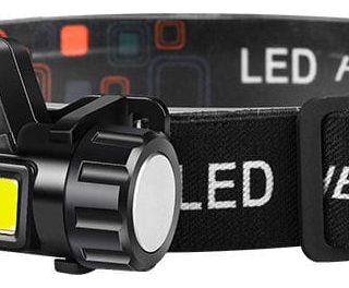 Linterna Minero Led Vincha Cabeza Recargable Casco Potente