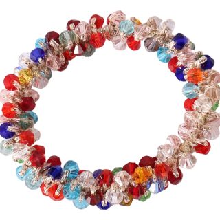 Colitas Scrunchies En Gemas Pelo Cabello Varios Colores